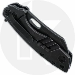 CRKT Knives CRKT Pilar Large Black 5315KS - Jesper Voxnaes EDC - Black Stonewash Wharncliffe - Flipper Folder 7 CRKT Knives CRKT Pilar Large Black 5315KS - Jesper Voxnaes EDC - Black Stonewash Wharncliffe - Flipper Folder -Cheap Case Knives Store CRKT 5315KS CLOSED BACK