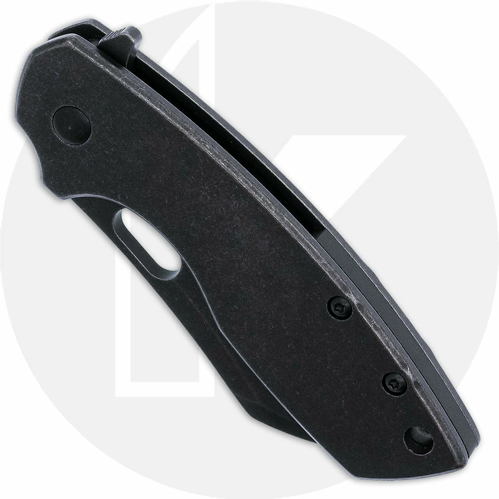 CRKT Knives CRKT Pilar Large Black 5315KS - Jesper Voxnaes EDC - Black Stonewash Wharncliffe - Flipper Folder 4 CRKT Knives CRKT Pilar Large Black 5315KS - Jesper Voxnaes EDC - Black Stonewash Wharncliffe - Flipper Folder - Image 2