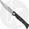 Cold Steel Knives Cold Steel 20NQL Luzon Mike Wallace Balisong Inspired Clip Point Flipper Knife Black GFN Handle -Cheap Case Knives Store CS 20NQL 1