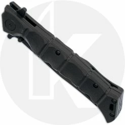 Cold Steel Knives Cold Steel Medium Luzon - Black Clip Point - Black GFN - 20NQL-BKBK -Cheap Case Knives Store CS 20NQL BKBK CLOSED FRONT