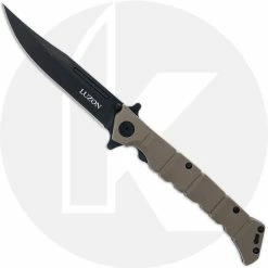 Cold Steel Knives Cold Steel Medium Luzon - Black Clip Point - Dark Earth GFN - 20NQL-DEBK