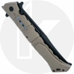 Cold Steel Knives Cold Steel Large Luzon - Black Clip Point - Dark Earth GFN - 20NQX-DEBK -Cheap Case Knives Store CS 20NQX DEBK CLOSED BACK