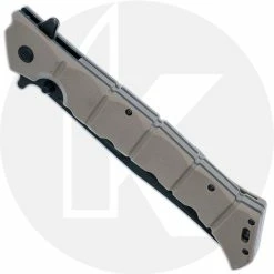 Cold Steel Knives Cold Steel Large Luzon - Black Clip Point - Dark Earth GFN - 20NQX-DEBK -Cheap Case Knives Store CS 20NQX DEBK CLOSED FRONT