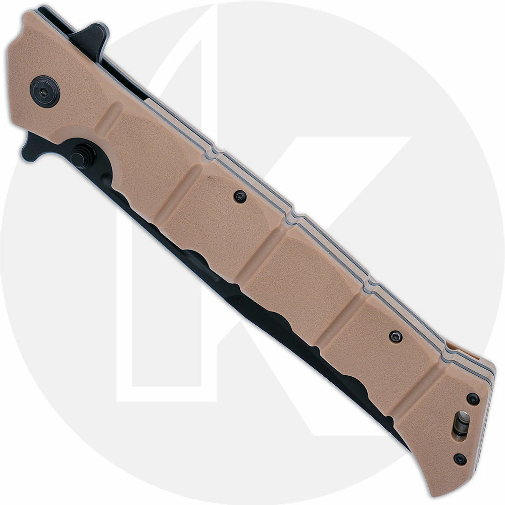 Cold Steel Knives Cold Steel Large Luzon - Black Clip Point - Desert Tan GFN - 20NQX-DTBK 4 Cold Steel Knives Cold Steel Large Luzon - Black Clip Point - Desert Tan GFN - 20NQX-DTBK - Image 2