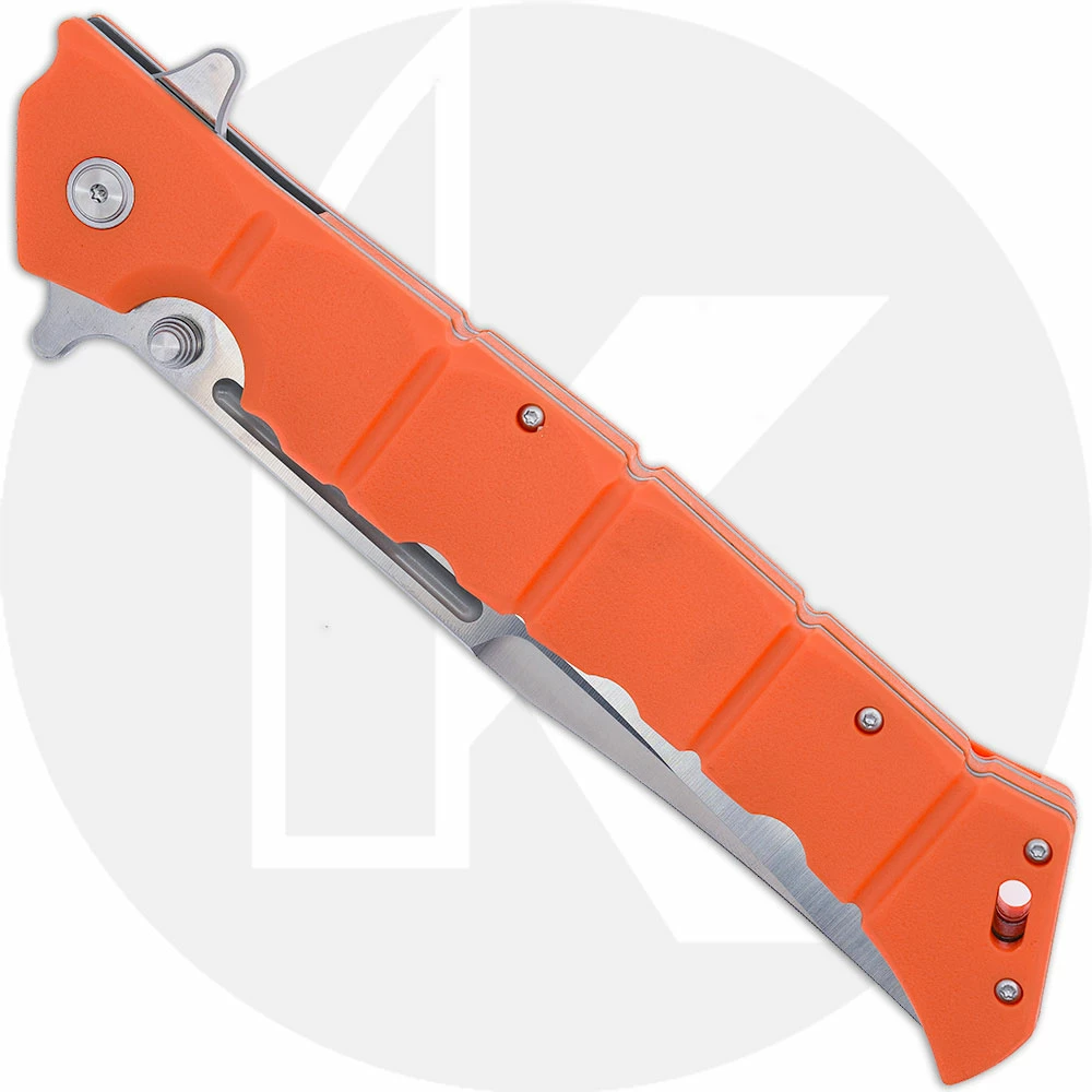 Cold Steel Knives Cold Steel Large Luzon - Satin Clip Point - Orange GFN - 20NQX-ORST 4 Cold Steel Knives Cold Steel Large Luzon - Satin Clip Point - Orange GFN - 20NQX-ORST - Image 2