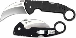 Cold Steel Knives Cold Steel Tiger Claw 22C Karambit Knife - S35VN Hawkbill Blade - Black G10 Handle With Ring Pommel 5 Cold Steel Knives Cold Steel Tiger Claw 22C Karambit Knife - S35VN Hawkbill Blade - Black G10 Handle With Ring Pommel -Cheap Case Knives Store CS 22C