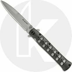 Cold Steel Knives Cold Steel Ti-Lite 26B4 Knife 4 Inch S35VN Blade Open On Withdrawal With Aluminum Handle