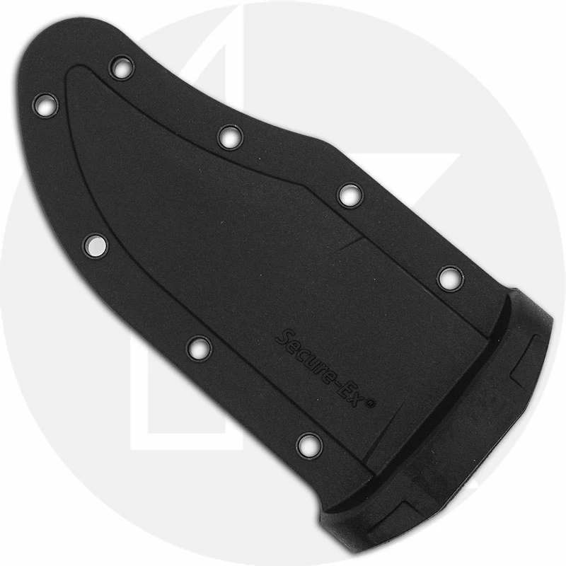 Cold Steel Knives Cold Steel Mini Leatherneck Clip Point 39LSAB - Value Price EDC - Satin Clip Point Fixed Blade - Black Kray-Ex - Secure-Ex Sheath 4 Cold Steel Knives Cold Steel Mini Leatherneck Clip Point 39LSAB - Value Price EDC - Satin Clip Point Fixed Blade - Black Kray-Ex - Secure-Ex Sheath - Image 2