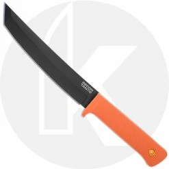 Cold Steel Knives Cold Steel Recon Tanto - Black SK-5 Tanto Fixed Blade - Orange Kray-Ex - 49LRT-ORBK