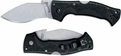 Cold Steel Knives Cold Steel Rajah 3 62JM Knife Andrew Demko AUS 10A Kukri Style Black Griv-Ex Tri-Ad Lock Folder -Cheap Case Knives Store CS 62JM