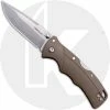 Cold Steel Knives Cold Steel Verdict FL-C3SPSSFDE - Stonewash 4116SS Spear Point - FDE GFN - Tri-Ad Lock Folder -Cheap Case Knives Store CS FL C3SPSSFDE OPEN FRONT