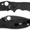 Spyderco Knives Spyderco Manix2 Knife, Black, SP-C101GPBBK2 -Cheap Case Knives Store SP C101GPBBK2