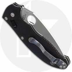 Spyderco Knives Spyderco Manix2 Knife, Part Serrated, SP-C101GPS2 -Cheap Case Knives Store SP C101GPS2 CLOSED BACK