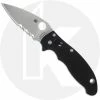 Spyderco Knives Spyderco Manix2 Knife, Part Serrated, SP-C101GPS2 2 Spyderco Knives Spyderco Manix2 Knife, Part Serrated, SP-C101GPS2 -Cheap Case Knives Store SP C101GPS2 OPEN FRONT