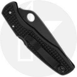 Spyderco Knives: Spyderco Endura 4 Lightweight, Black Part Serrated, SP-C10PSBBK 8 Spyderco Knives: Spyderco Endura 4 Lightweight, Black Part Serrated, SP-C10PSBBK -Cheap Case Knives Store SP C10PSBBK CLOSED BACK