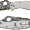 Spyderco Knives Spyderco Endura 4 Titanium Damascus, SP-C10TIPD