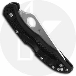 Spyderco Knives Spyderco Delica 4 Knife, SP-C11PBK -Cheap Case Knives Store SP C11PBK CLOSED BACK
