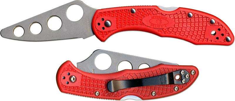 Spyderco Knives: Spyderco Delica 4 Trainer Knife, SP-C11TR 3 Spyderco Knives: Spyderco Delica 4 Trainer Knife, SP-C11TR