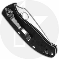 Spyderco Knives: Spyderco Tenacious Knife, Part Serrated, SP-C122GPS -Cheap Case Knives Store SP C122GPS CLOSED BACK