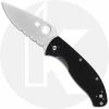 Spyderco Knives: Spyderco Tenacious Knife, Part Serrated, SP-C122GPS -Cheap Case Knives Store SP C122GPS OPEN FRONT