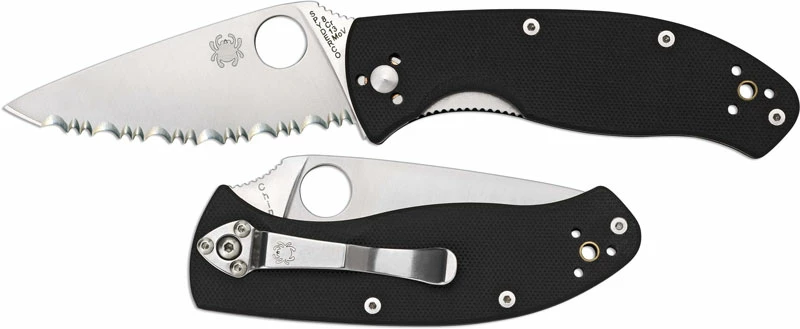 Spyderco Knives: Spyderco Tenacious Knife, Serrated, SP-C122GS 6 Spyderco Knives: Spyderco Tenacious Knife, Serrated, SP-C122GS - Image 4