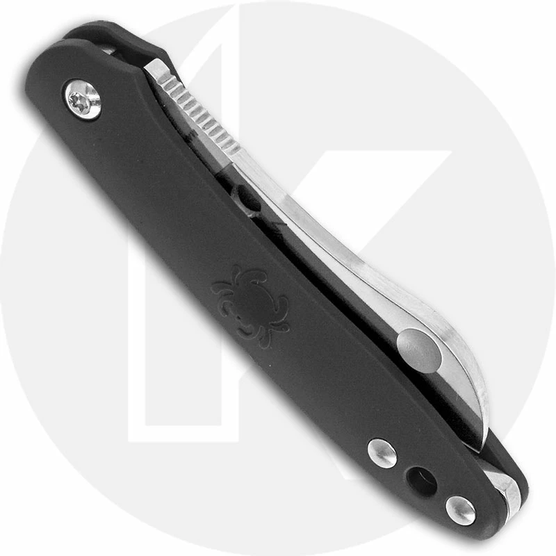 Spyderco Knives Spyderco Roadie Knife, Gray FRN, SP-C189PGY 5 Spyderco Knives Spyderco Roadie Knife, Gray FRN, SP-C189PGY - Image 3