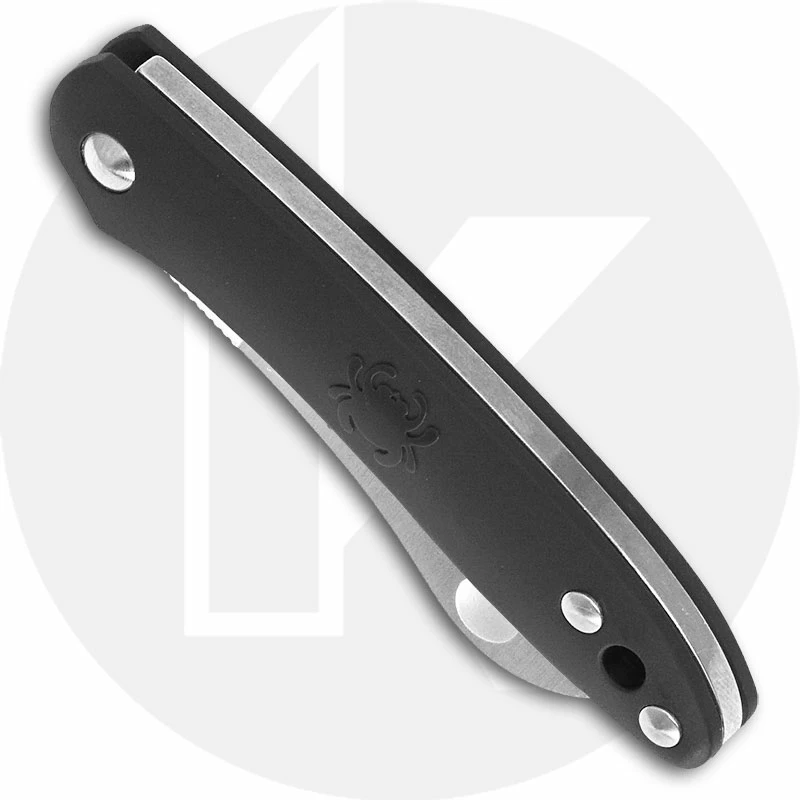 Spyderco Knives Spyderco Roadie Knife, Gray FRN, SP-C189PGY 4 Spyderco Knives Spyderco Roadie Knife, Gray FRN, SP-C189PGY - Image 2