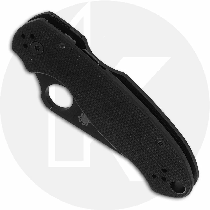 Spyderco Knives Spyderco C223GPBK Para 3 - Black CPM S45VN - Black G10 - Compression Lock - USA Made 4 Spyderco Knives Spyderco C223GPBK Para 3 - Black CPM S45VN - Black G10 - Compression Lock - USA Made - Image 2