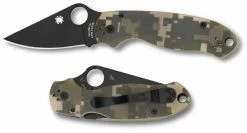 Spyderco Knives Spyderco C223GPCMOBK Para 3 - Black CPM S45VN - Camo G10 - Compression Lock - USA Made 9 Spyderco Knives Spyderco C223GPCMOBK Para 3 - Black CPM S45VN - Camo G10 - Compression Lock - USA Made -Cheap Case Knives Store SP C223GPCMOBK