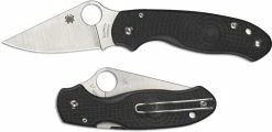 Spyderco Knives Spyderco C223PBK Para 3 Lightweight EDC Knife, Satin Blade, Black FRN Handle With Compression Lock USA Made 9 Spyderco Knives Spyderco C223PBK Para 3 Lightweight EDC Knife, Satin Blade, Black FRN Handle With Compression Lock USA Made -Cheap Case Knives Store SP C223PBK
