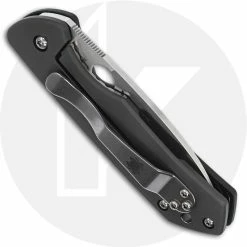 Spyderco Knives Spyderco Brouwer C232GTIP Jerry Brouwer Drop Point Green G10 And Titanium Folder 8 Spyderco Knives Spyderco Brouwer C232GTIP Jerry Brouwer Drop Point Green G10 And Titanium Folder -Cheap Case Knives Store SP C232GTIP CLOSED BACK