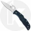 Spyderco Knives Spyderco Endela C243PGYW - Drop Point With Emerson Opener - Blue Gray FRN Handle -Cheap Case Knives Store SP C243PGYW OPEN FRONT
