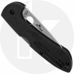 Spyderco Knives Spyderco Siren C247CFP - Sprint Run - S90V Drop Point - Black Carbon Fiber - USA Made 7 Spyderco Knives Spyderco Siren C247CFP - Sprint Run - S90V Drop Point - Black Carbon Fiber - USA Made -Cheap Case Knives Store SP C247CFP CLOSED BACK