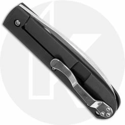 Spyderco Knives Spyderco SwayBack Knife C249TIP - Marcin Slysz - CTS XHP Wharncliffe - Titanium - Frame Lock -Cheap Case Knives Store SP C249TIP CLOSED CLOSED