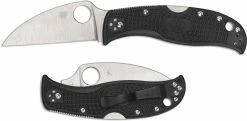 Spyderco Knives Spyderco RockJumper Knife - C254PBK - VG-10 Wharncliffe - Black FRN - Lock Back -Cheap Case Knives Store SP C254PBK