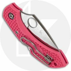 Spyderco Knives Spyderco Dragonfly 2 Lightweight Pink S30V - C28FPPNS30V2 - S30V Leaf Blade - Pink FRN - Lock Back 8 Spyderco Knives Spyderco Dragonfly 2 Lightweight Pink S30V - C28FPPNS30V2 - S30V Leaf Blade - Pink FRN - Lock Back -Cheap Case Knives Store SP C28FPPNS30V2 CLOSED BACK