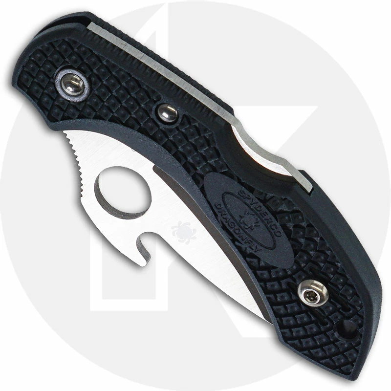 Spyderco Knives Spyderco C28PGYW2 Dragonfly 2 Emerson Opener Knife - 2.28 Inch Drop Point - Dark Gray FRN Handle 4 Spyderco Knives Spyderco C28PGYW2 Dragonfly 2 Emerson Opener Knife - 2.28 Inch Drop Point - Dark Gray FRN Handle - Image 2