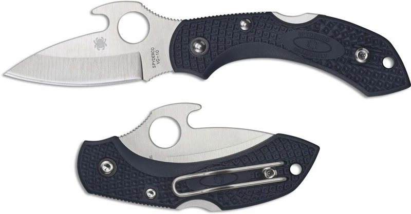 Spyderco Knives Spyderco C28PGYW2 Dragonfly 2 Emerson Opener Knife - 2.28 Inch Drop Point - Dark Gray FRN Handle 6 Spyderco Knives Spyderco C28PGYW2 Dragonfly 2 Emerson Opener Knife - 2.28 Inch Drop Point - Dark Gray FRN Handle - Image 4
