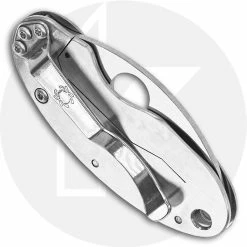 Spyderco Knives Spyderco Cricket SS, SP-C29P -Cheap Case Knives Store SP C29P CLOSED BACK