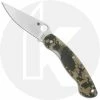 Spyderco Knives: Spyderco Military Knife, Camo, SP-C36GPCMO -Cheap Case Knives Store SP C36GPCMO OPEN FRONT