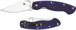 Spyderco Knives Spyderco Military Knife, S110V, SP-C36GPDBL