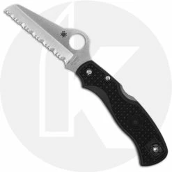 Spyderco Knives Spyderco Rescue 79mm, Black, SP-C45SBK