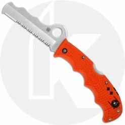 Spyderco Knives: Spyderco Assist Knife With Carbide Tip, Orange, SP-C79PSOR