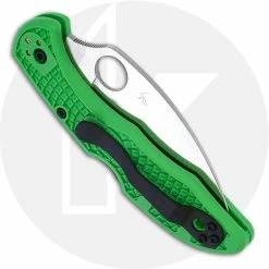 Spyderco Knives Spyderco Salt 2 Wharncliffe Knife - C88FSWCGR2 - Serrated LC200N Wharncliffe - Green FRN - Lock Back 8 Spyderco Knives Spyderco Salt 2 Wharncliffe Knife - C88FSWCGR2 - Serrated LC200N Wharncliffe - Green FRN - Lock Back -Cheap Case Knives Store SP C88FSWCGR2 CLOSED BACK