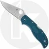 Spyderco Knives Spyderco Stretch 2 Lightweight K390 - C90FP2K390 - Straight Spine - K390 Clip Point - Blue FRN - Lock Back