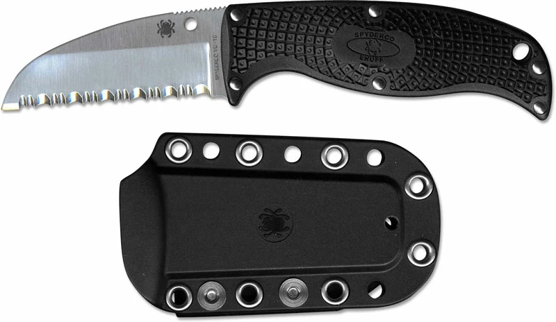 Spyderco Knives Spyderco Enuff, Sheepfoot, SP-FB31SBK 3 Spyderco Knives Spyderco Enuff, Sheepfoot, SP-FB31SBK