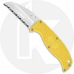 Spyderco Knives Spyderco Enuff, Sheepfoot Salt, SP-FB31SYL