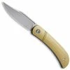 CIVIVI Knives CIVIVI Appalachian Drifter C2015B - Gray Stonewash S35VN Clip Point - Olive Micarta - Slip Joint Folder