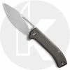CIVIVI Knives CIVIVI Riffle C2024C - Gray Stonewash 14C28N Drop Point - Dark Green Micarta - Liner Lock Flipper Folder -Cheap Case Knives Store WE C2024C OPEN FRONT