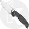 CIVIVI Knives WE Knife C903C CIVIVI Anthropos Elijah Isham Satin Drop Point Flipper Folder Black G10 With Carbon Fiber Liner Lock -Cheap Case Knives Store WE C903C 1